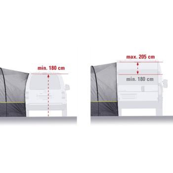 High Peak Busvorzelt Trento 2.0 (grau/limette)